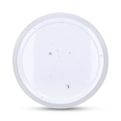 Brilagi - Dimbare LED RGB plafondlamp FLOCO LED/30W/230V 3000-6500K Wi-Fi Tuya + LED/6W + afstandsbediening