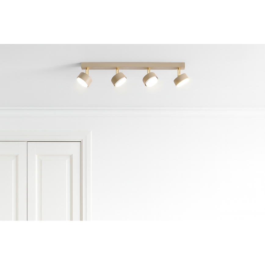 Brilagi - LED RGB+CCT dimbare spot MONO 4xGX53/14W/230V 2700-6500K Wi-Fi Tuya beige