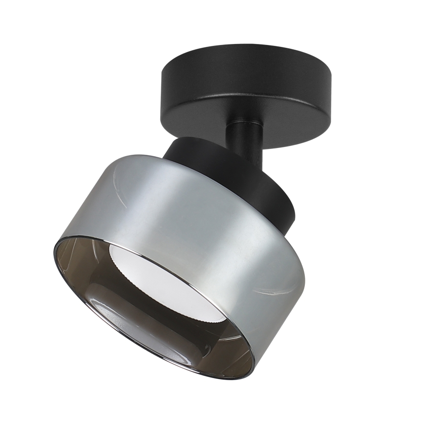 Brilagi - LED RGB+CCT dimbare plafondspot AURA LUX 1xGX53/14W/230V 2700-6500K Wi-Fi Tuya zwart/gerookt