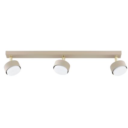 Brilagi - Dimbare LED RGB+CCT MONO spotlamp 3xGX53/14W/230V 2700-6500K Wi-Fi Tuya beige