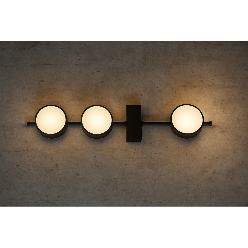Brilagi - LED RGB+CCT Dimbare spot MONO 3xGX53/14W/230V 2700-6500K Wi-Fi Tuya zwart