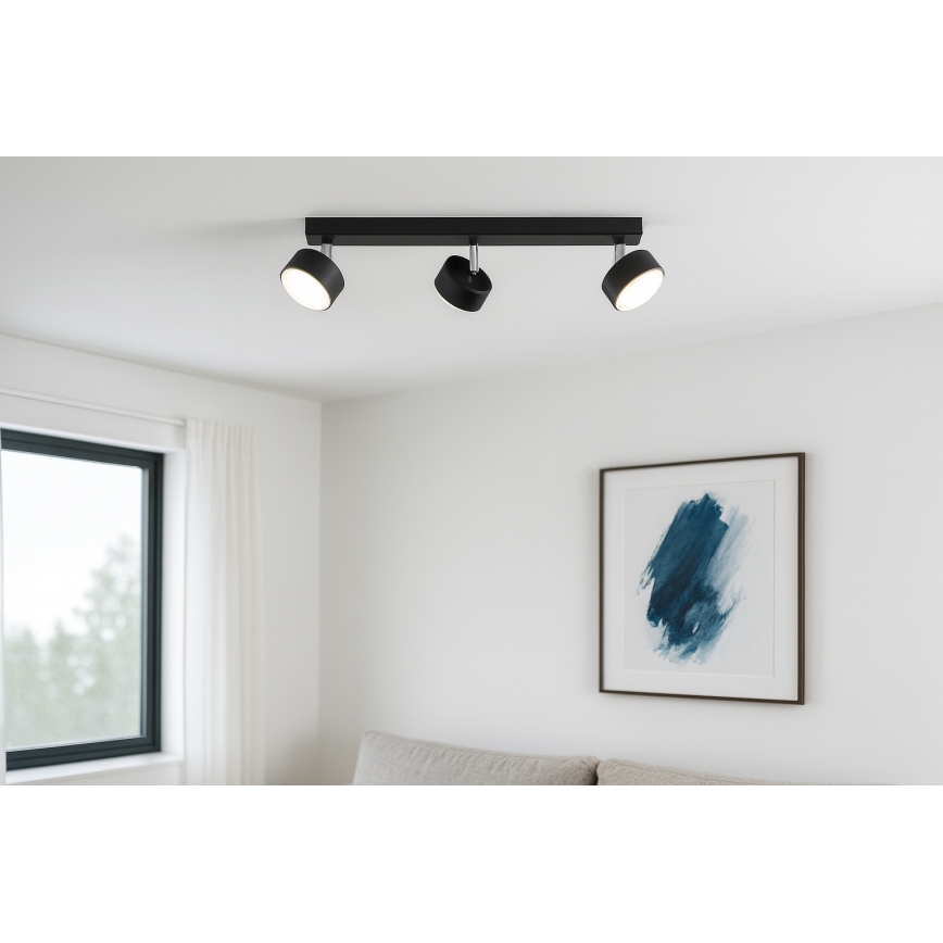 Brilagi - LED RGB+CCT dimbare spot MONO 3x GX53/14W/230V 2700-6500K Wi-Fi Tuya zwart