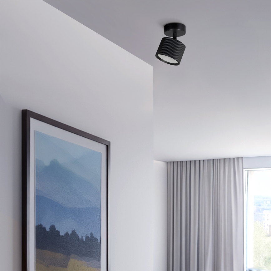 Brilagi - LED RGB+CCT dimbare spot STRIPY 1xGX53/14W/230V 2700-6500K Wi-Fi Tuya zwart
