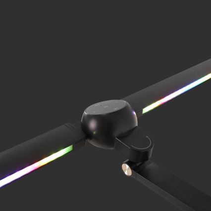 Brilagi - Dimbare RGB-LED tafellamp met aanraakbediening en klem VARIO LED/18W/230V 3000-6500K CRI 96