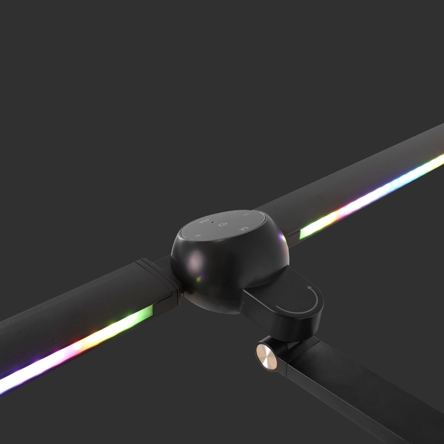 Brilagi - Dimbare RGB-LED tafellamp met aanraakbediening en klem VARIO LED/18W/230V 3000-6500K CRI 96