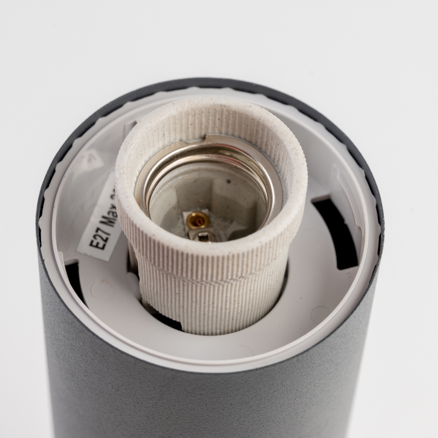 BRILAGI - LED RGBW dimbare buitenwandlamp ELIA 1xE27/6,5W/230V 2700-6500K IP44 Wi-Fi antraciet