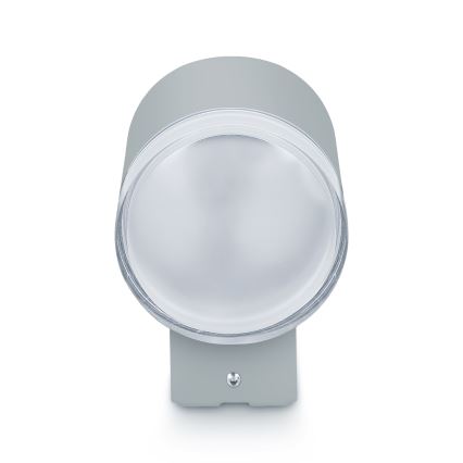 Brilagi - LED RGBW dimbare buitenwandlamp MATERA 1xGU10/6W/230V 3000K IP54 grijs + afstandsbediening