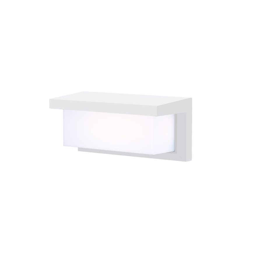 Brilagi - LED RGBW dimbare buitenwandlamp BRICKY 1xE27/15W/230V 2700-6500K IP54 wit
