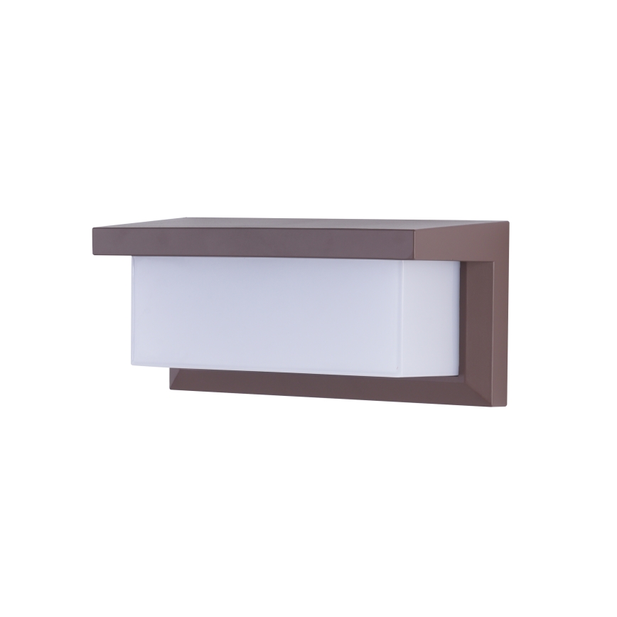 Brilagi - LED RGBW dimbare buitenwandlamp BRICKY 1xE27/9W/230V 2700-6500K IP54 bruin