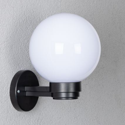 BRILAGI - LED RGBW dimbare buitenwandlamp HARBOR 1xE27/12W/230V 2700-6500K IP33 zwart/wit