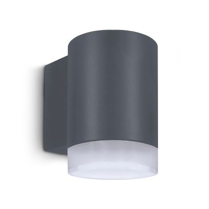 Brilagi - LED RGBW dimbare buitenwandlamp MATERA 1xGU10/4,8W/230V 3000K IP54 antraciet + afstandsbediening