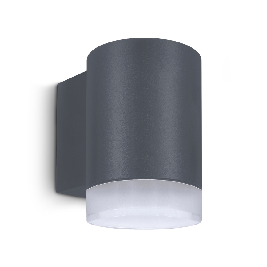 Brilagi - LED RGBW dimbare buitenwandlamp MATERA 1xGU10/4,8W/230V 3000K IP54 antraciet + afstandsbediening