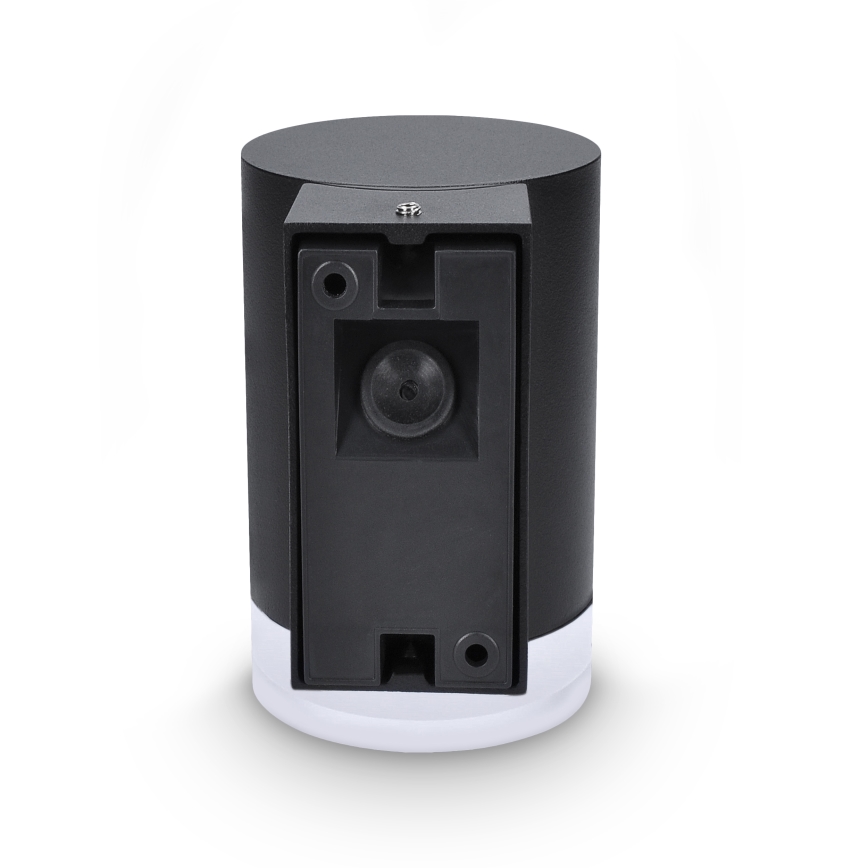 Brilagi - LED RGBW dimbare buitenwandlamp MATERA 1xGU10/4,8W/230V 3000K IP54 zwart + afstandsbediening