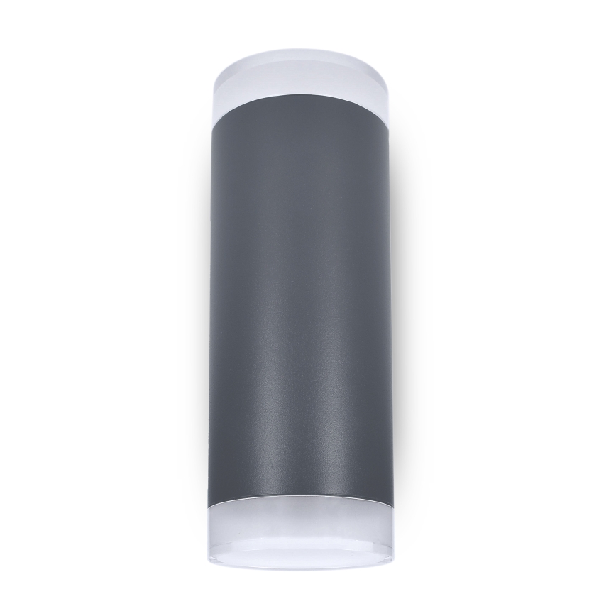 Brilagi - LED RGBW dimbare buitenwandlamp MATERA 2xGU10/4,8W/230V 3000K IP54 antraciet + afstandsbediening