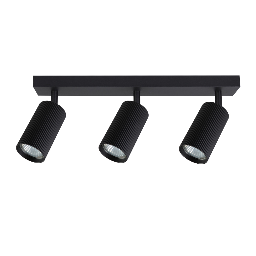Brilagi - LED RGBW dimbare spot SELE MODERN 3xGU10/4,8W/230V 3000K zwart + afstandsbediening
