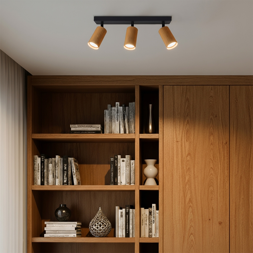 Brilagi - LED RGBW dimbare spot SELE MODERN 3xGU10/6W/230V 3000K goud + afstandsbediening