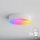 Brilagi - LED RGBW dimbare badkamerplafondlamp CLARE 2xE27/9W/230V 2700-6500K Ø 30 cm IP54 Wi-Fi wit