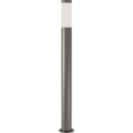 Brilagi - LED RGBW dimbare buitenlamp ELIA 1xE27/6,5W/230V 2700-6500K IP44 Wi-Fi 100 cm mat chroom