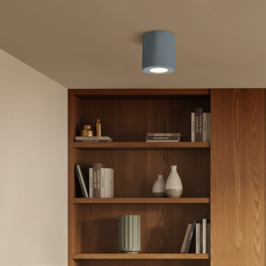 Brilagi - LED RGBW dimbare buitenlamp MIA 1xGU10/4,8W/230V 3000K 84x80 mm antraciet IP54 + afstandsbediening