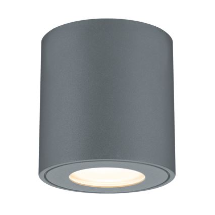 Brilagi - LED RGBW dimbare buitenlamp MIA 1xGU10/4,8W/230V 3000K 84x80 mm antraciet IP54 + afstandsbediening