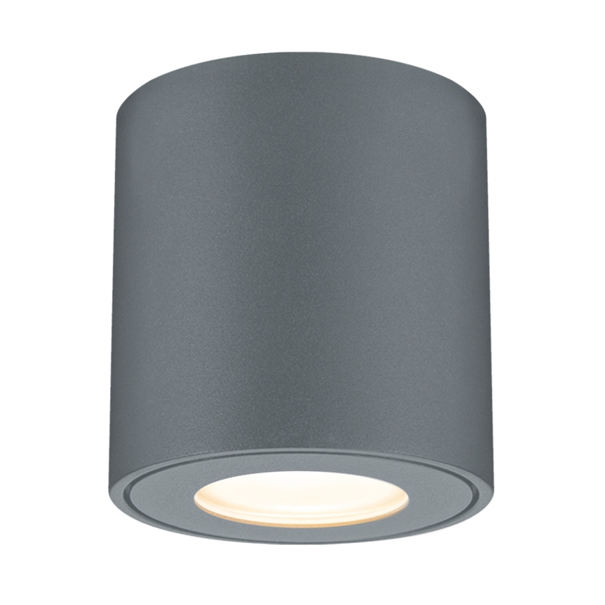 Brilagi - LED RGBW dimbare buitenlamp MIA 1xGU10/4,8W/230V 3000K 84x80 mm antraciet IP54 + afstandsbediening