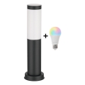 BRILAGI - LED RGBW dimbare buitenlamp NOVA 1xE27/12W/230V 2700-6500K IP44 40 cm zwart