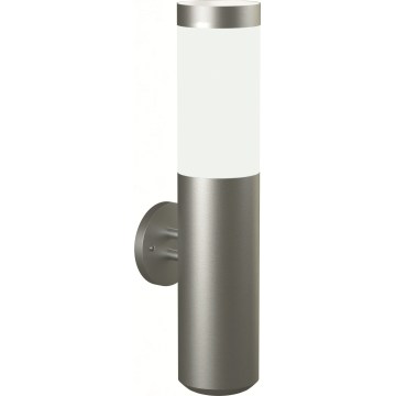 Brilagi - LED RGBW dimbare buitenwandlamp ELIA 1xE27/6,5W/230V 2700-6500K IP44 Wi-Fi mat chroom