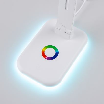 Brilagi - LED RGBW dimbare bureaulamp MODO LED/7W/5V 3000/4000/6500K wit