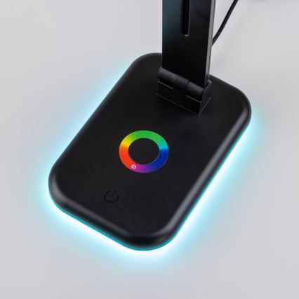 Brilagi - LED RGBW dimbare bureaulamp MODO LED/7W/5V 3000/4000/6500K zwart