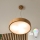 Brilagi - LED RGBW dimbare hanglamp aan kabel CARVALHO 3xE27/9W/230V 2700-6500K Wi-Fi eiken Ø 47,5 cm