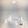 Brilagi - LED RGBW dimbare hanglamp aan kabel SELE 4xGU10/6,5W/230V 2700-6500K wit
