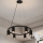 Brilagi - LED RGBW dimbare hanglamp aan kabel SELE 6xGU10/6,5W/230V 2700-6500K zwart + afstandsbediening