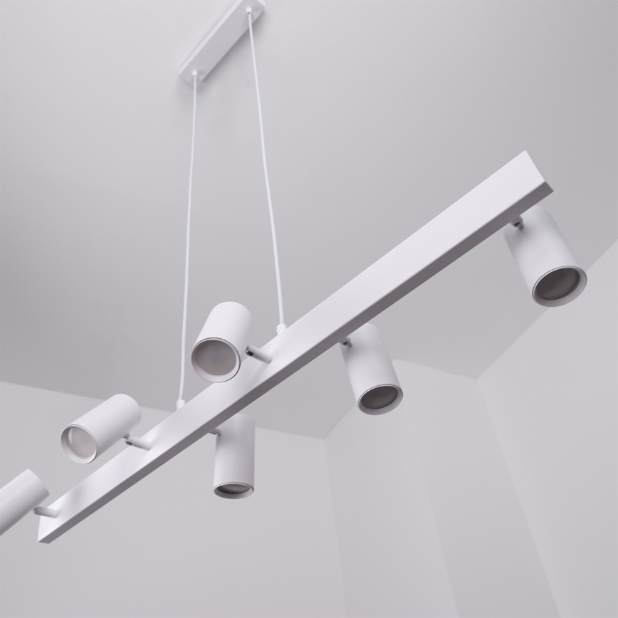 Brilagi - LED RGBW dimbare pendellamp aan kabel SELE 6xGU10/6,5W/230V 2700-6500K wit + afstandsbediening