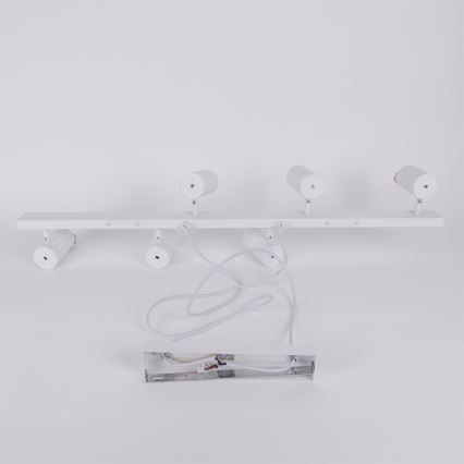 Brilagi - LED RGBW dimbare pendellamp aan kabel SELE 6xGU10/6,5W/230V 2700-6500K wit + afstandsbediening