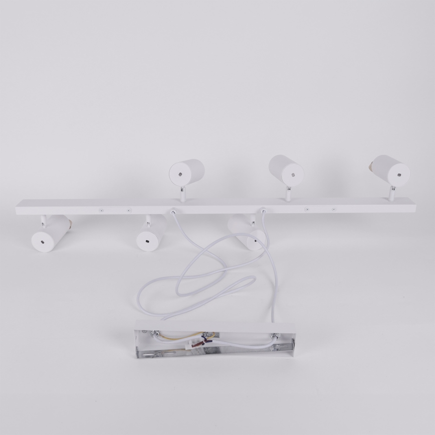 Brilagi - LED RGBW dimbare pendellamp aan kabel SELE 6xGU10/6,5W/230V 2700-6500K wit + afstandsbediening