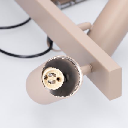 BRILAGI - LED RGBW dimbare hanglamp met kabel SELE 4xGU10/6,5W/230V 2700-6500K beige