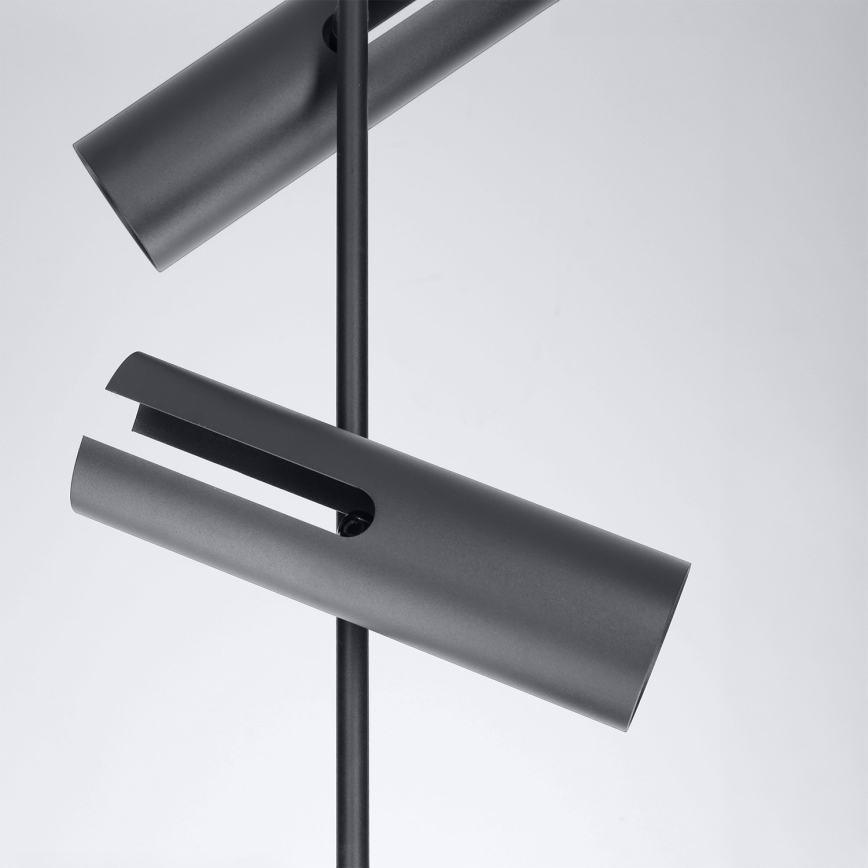 Brilagi - LED RGBW dimbare plafondlamp met stang BRANCH 3xGU10/6,5W/230V 2700-6500K zwart