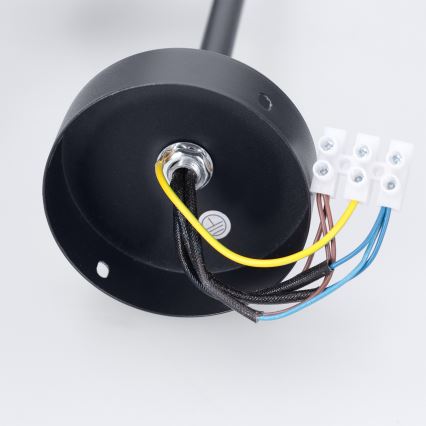 Brilagi - LED RGBW dimbare plafondlamp met stang BRANCH 3xGU10/6,5W/230V 2700-6500K zwart