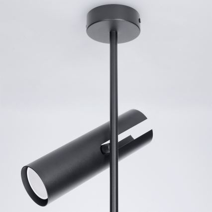 Brilagi - dimbare LED RGBW hanglamp BRANCH 2xGU10/6,5W/230V 2700-6500K zwart