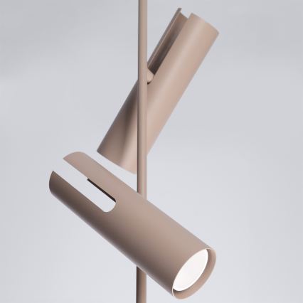 Brilagi - LED RGBW dimbare hanglamp aan stang BRANCH 2xGU10/6,5W/230V 2700-6500K beige