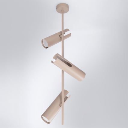 Brilagi - LED RGBW Dimbare hanglamp met stang BRANCH 3xGU10/6,5W/230V 2700-6500K beige