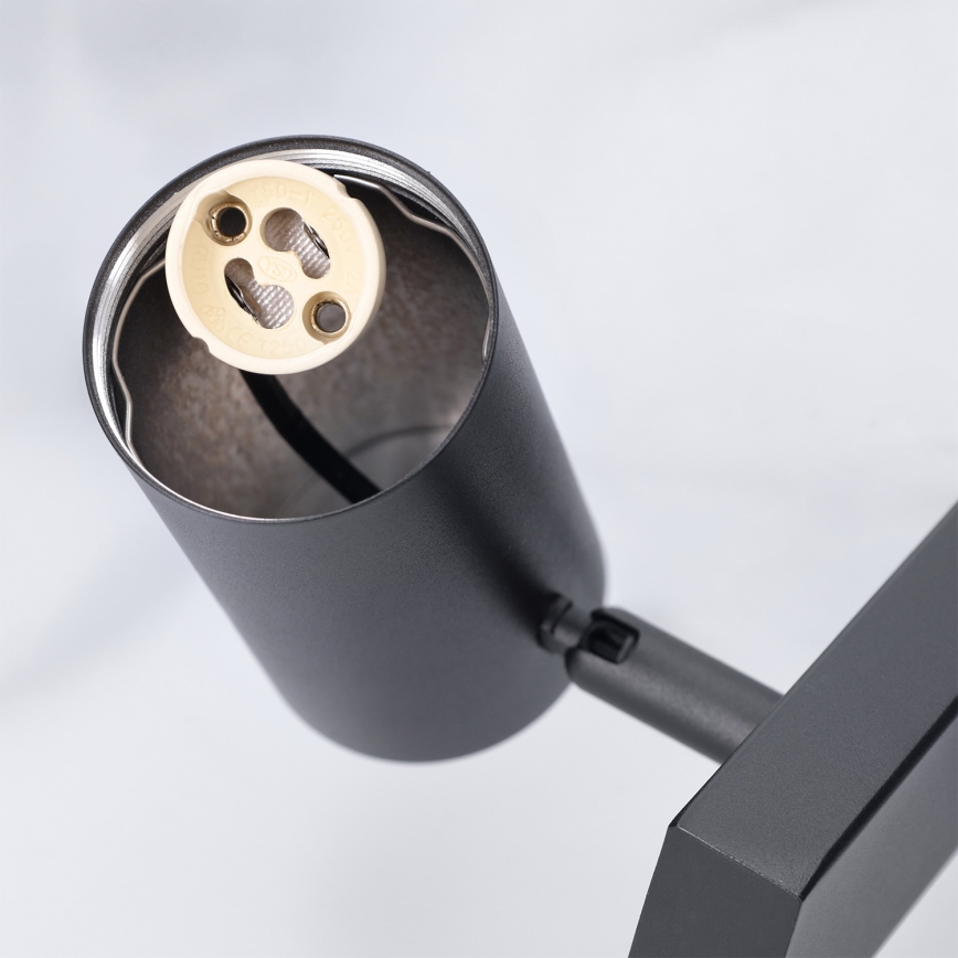 Brilagi - LED RGBW dimbare hanglamp aan kabel SELE 4xGU10/6,5W/230V 2700-6500K zwart