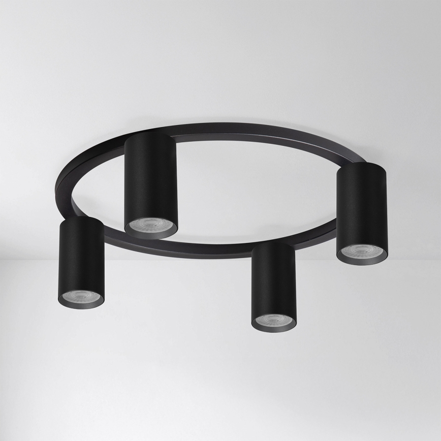 BRILAGI - LED RGBW dimbare plafondlamp SELE 4xGU10/6,5W/230V 2700-6500K zwart