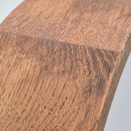 Brilagi - LED RGBW dimbaar plafondlamp CARVALHO 1xE27/15W/230V 2700–6500K Wi‑Fi eiken Ø 27,5 cm