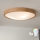 Brilagi - LED RGBW dimbare plafondlamp CARVALHO SLIM 3xE27/9W/230V 2700-6500K Wi-Fi eiken Ø 47 cm