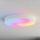 Brilagi - LED RGBW dimbare plafondlamp CLARE 5xE27/9W/230V 2700-6500K Ø 60 cm Wi‑Fi wit