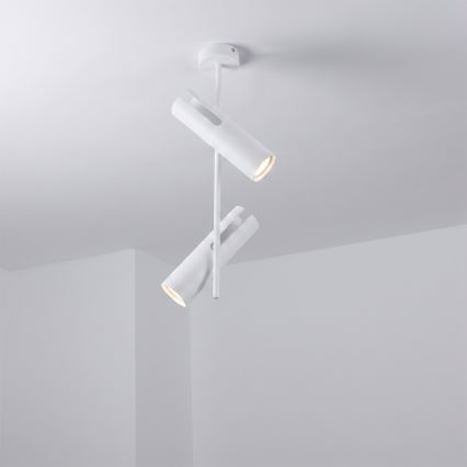 Brilagi - LED RGBW dimbare hanglamp met stang BRANCH 2xGU10/6,5W/230V 2700-6500K wit