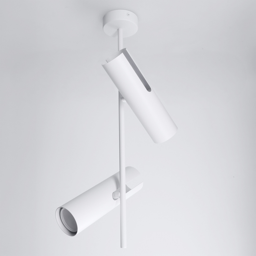 Brilagi - LED RGBW dimbare hanglamp met stang BRANCH 2xGU10/6,5W/230V 2700-6500K wit