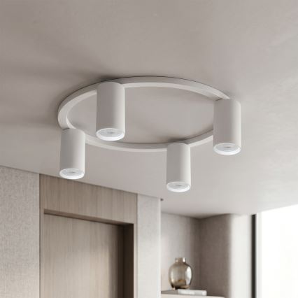 Brilagi - LED RGBW dimbare plafondlamp SELE 4xGU10/6,5W/230V 2700-6500K wit