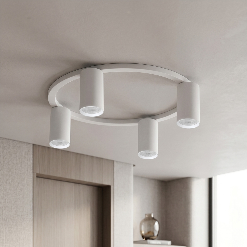 Brilagi - LED RGBW dimbare plafondlamp SELE 4xGU10/6,5W/230V 2700-6500K wit
